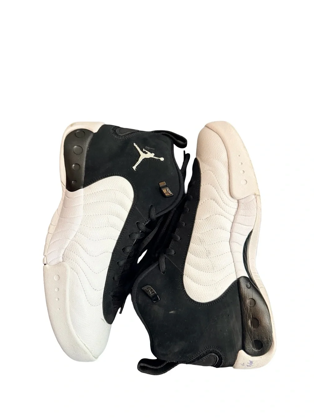 Jordan Black and White Retro Basketball Sneakers